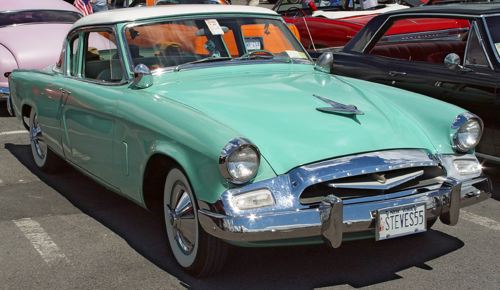  a grille that always reminded me of the fishmouth of the'55 Studebaker