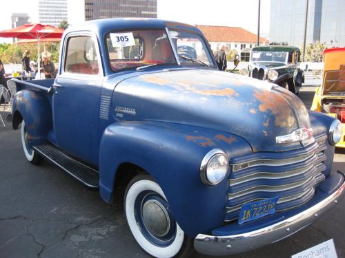  patinainfused 1949 Chevy truck don't know how much it sold for 
