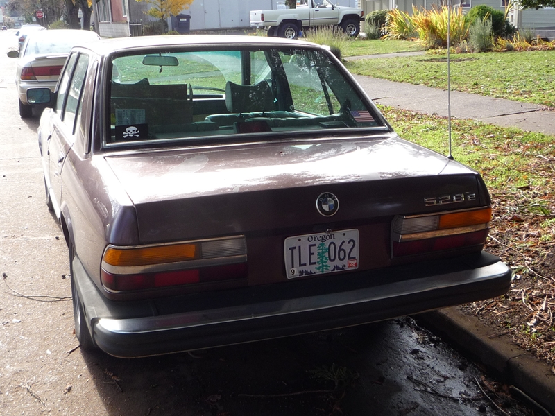 1986 Bmw 528e gas mileage #7