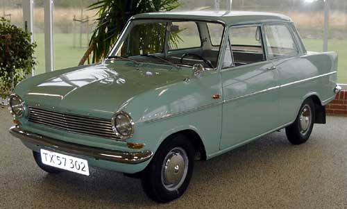My father bought a brand new 1965 Opel Kadett A The salesman had to 