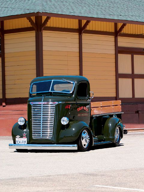 Truckstop Classic 1941 Chevrolet COE Streamlining Arrives Down On The Farm
