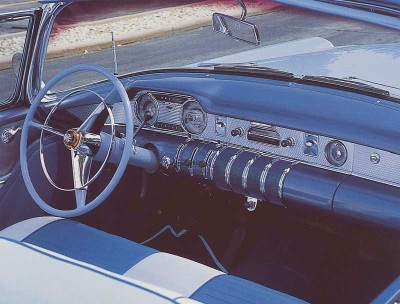 The BBody Buick dash is far more harmonious and easy to decipher 
