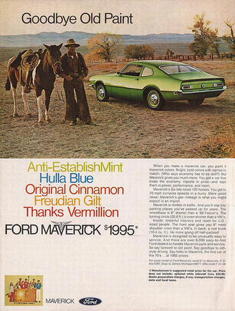 ford maverick v8