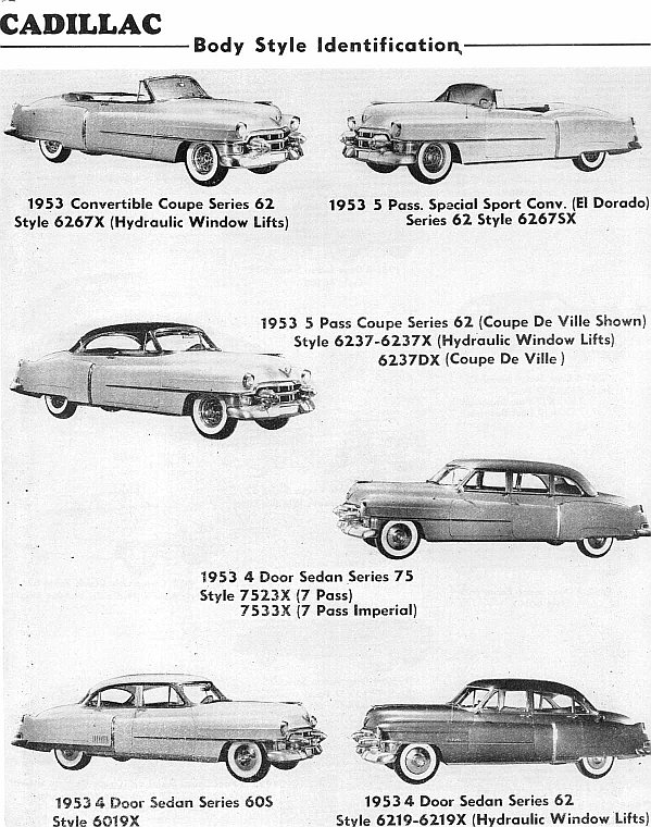Buick proudly celebrated its golden anniversary in 1953 Cadillac