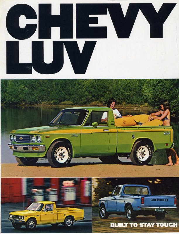 Curbside Classic 1979 Chevy LUV 4 4 Isuzu Faster Tough Love