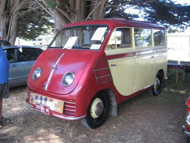 John H found this DKW Schnellaster in Australia reputedly the only one 