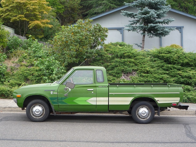  though they were early Datsun pickup history here Datsun held the top 