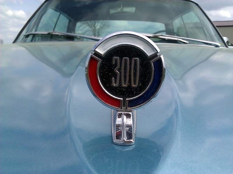 1966 Chrysler 300 hood ornament #2