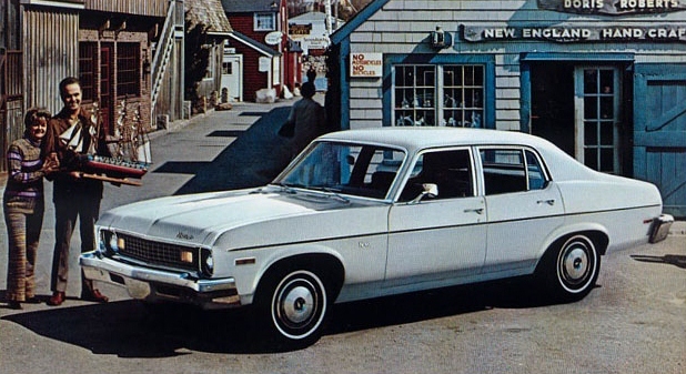 1973 Novas received a facelift that was largely due to the new federal 
