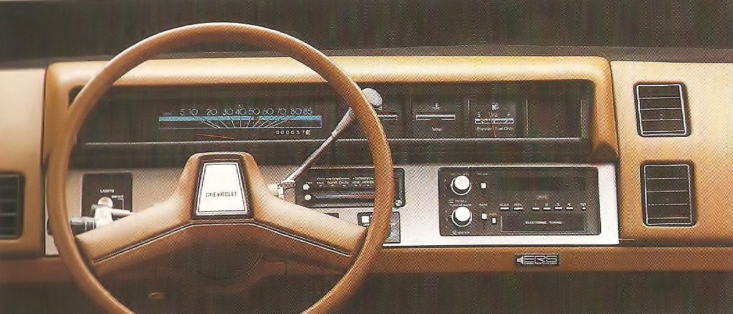 chevrolet celebrity interior