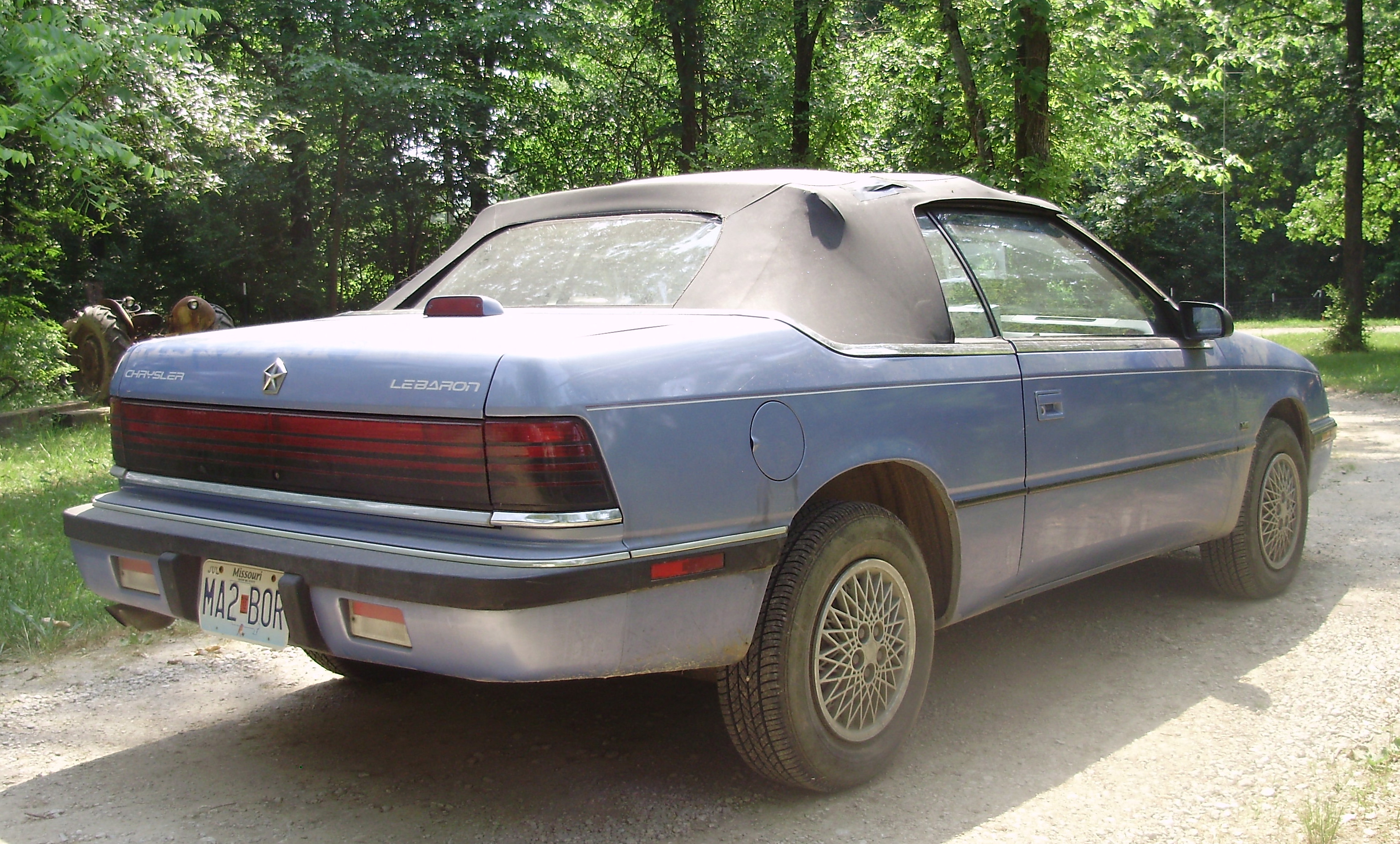 Chrysler convertible lebaron top #4