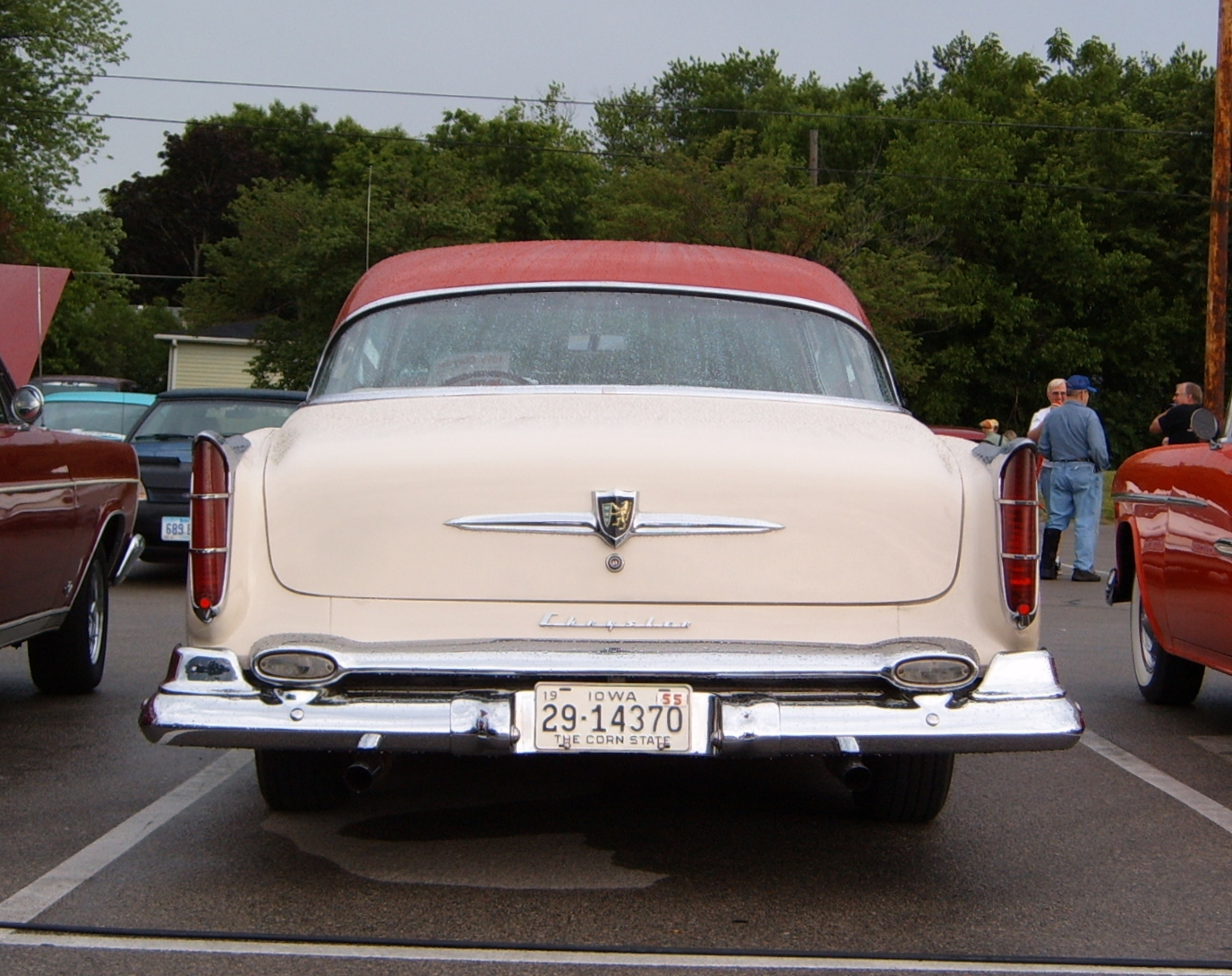 1955 Chrysler bumper #4