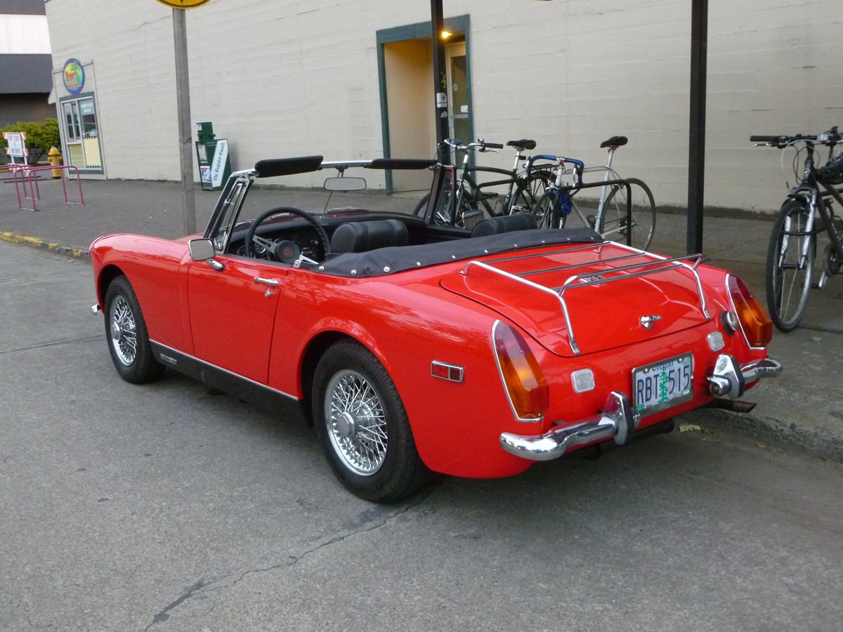 Curbside Classic 1972 Mg Midget Mkiii U2013 Small Pleasures