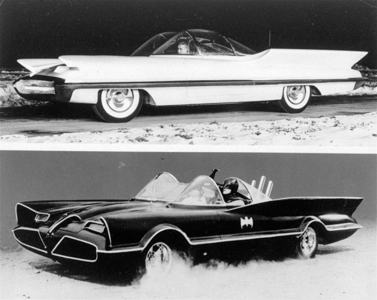 1955 Lincoln Futura Morphs Into The Original Batmobile
