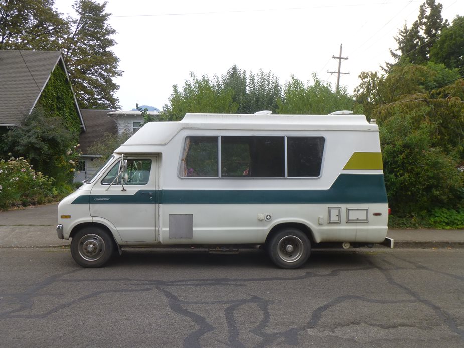 Old+Dodge+Motorhomes CC Capsule: Two Old Dodge Motorhomes – A Study In Contrasts