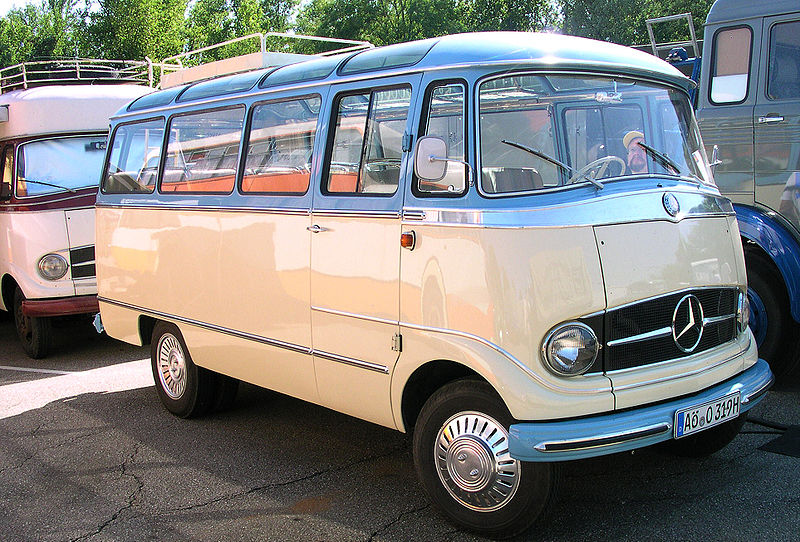 Classic mercedes van #7