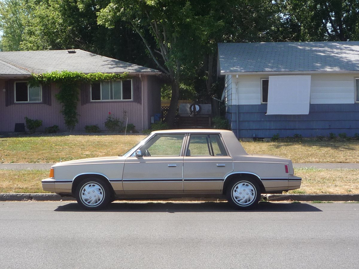 Curbside Classic 1983 Dodge Aries The KCar Saves Chrysler