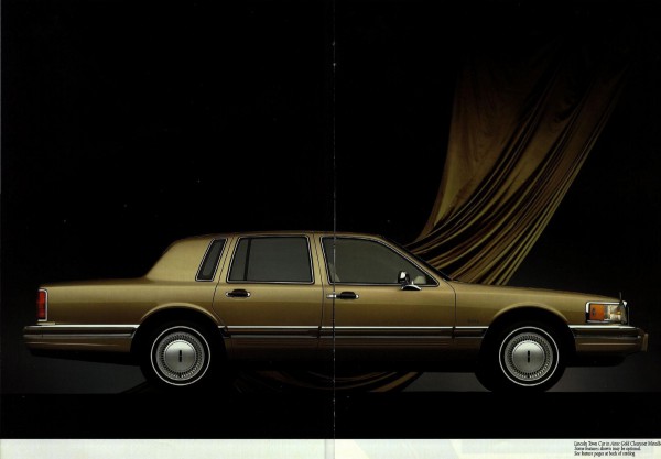 Car Brands Starting With L >> Brochure Outtake: 1990 Lincoln Town Car – Panthers Join ... Car Brands Starting With L >> Brochure Outtake: 1990 Lincoln Town Car – Panthers Join ...