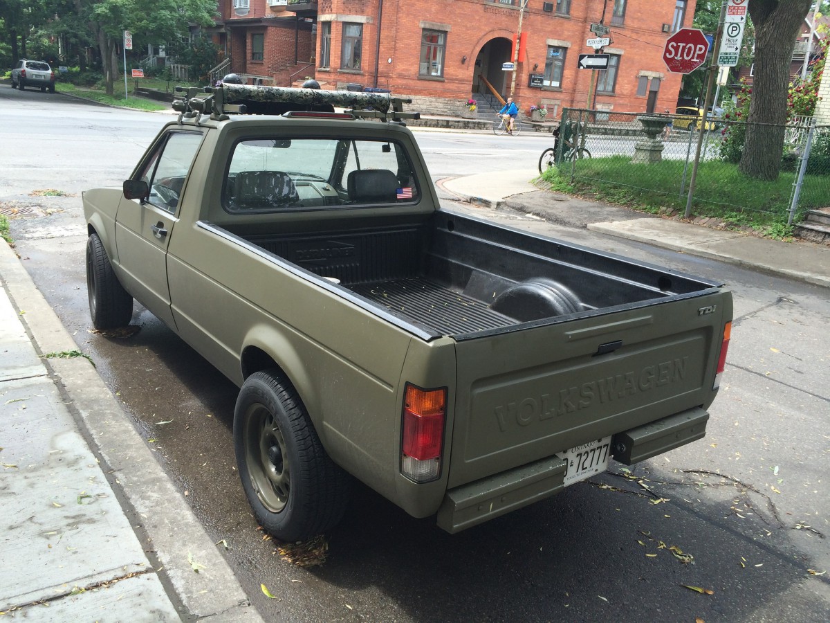 View Vw Rabbit Pickup Truck Background