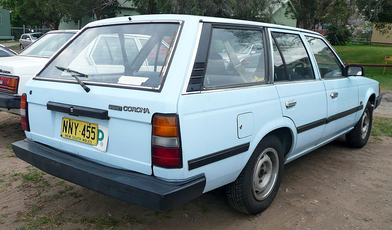 Curbside Capsule 1983 87 Toyota Corona The Sun Sets On
