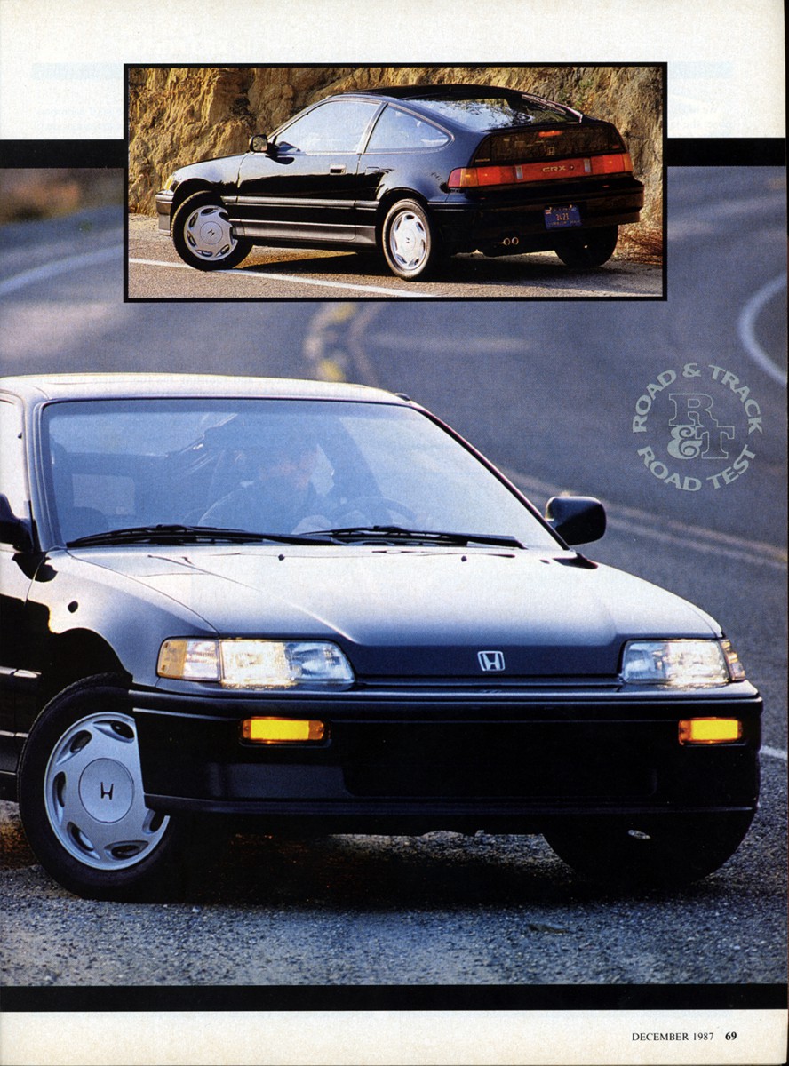 Honda cr-x road tests #5