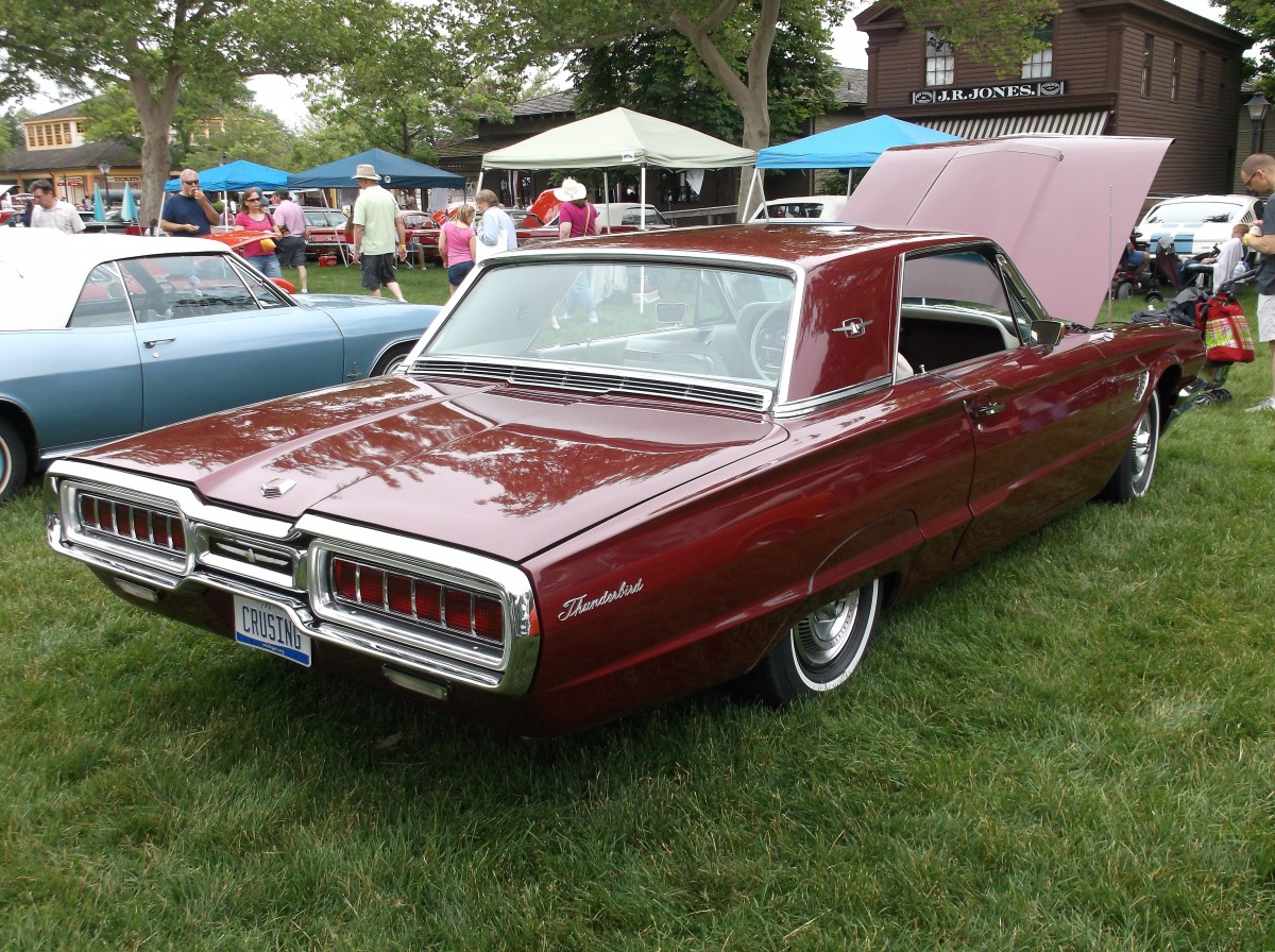Car Show Classic 1965 Ford ThunderbirdUnique in All the