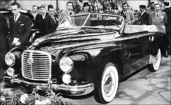 The two-door Hotchkiss-Grégoire cabriolet and fastback: seven made of each variant in two years.