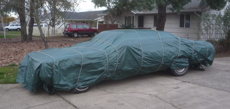Update: Lots of great guesses. Maybe this rear quarter shot will help you all pin it down further. Here’s a nicely wrapped…? Some folks just throw a tarp over their [&hellip;]