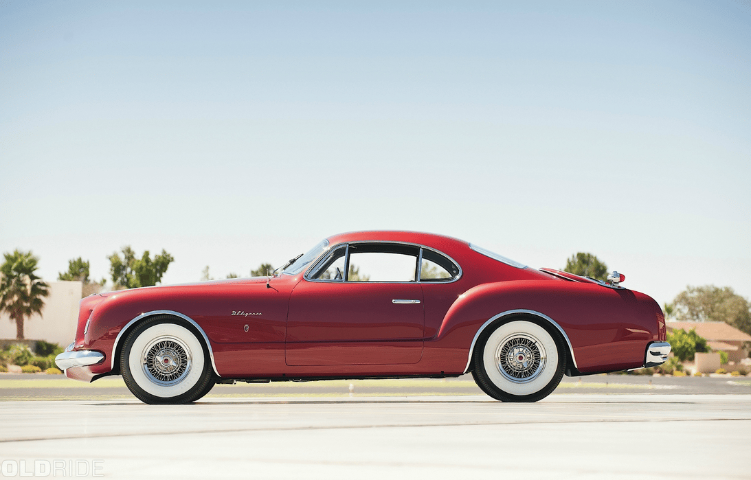 Last Night's Dream: 1953 Chrysler Ghia D'Elegance 2 Chrysler D'Elegance Coupe 1953 side