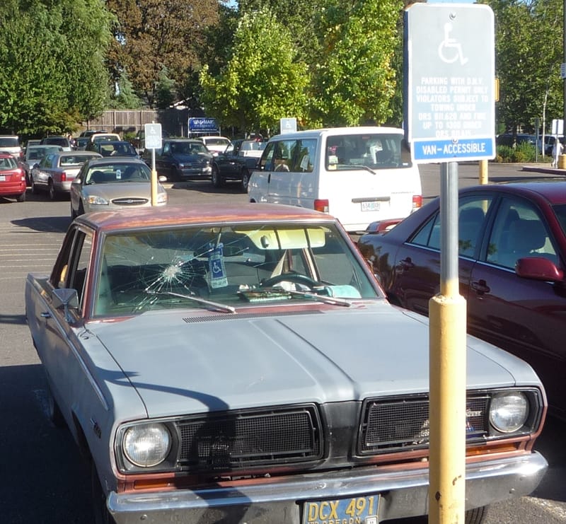 Since we’re dabbling in Eastern philosophy today, how about that other great automotive equalizer, karma? I shot this Valiant parked in the handicapped zone, but waited until its very functional-seeming [&hellip;]