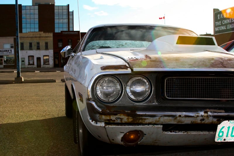 (first posted 8/18/2011)    I suspect it takes a special sort of person to drive a ratty Dodge Challenger. I’d imagine the owner is a gruff, no nonsense sort of guy. [&hellip;]