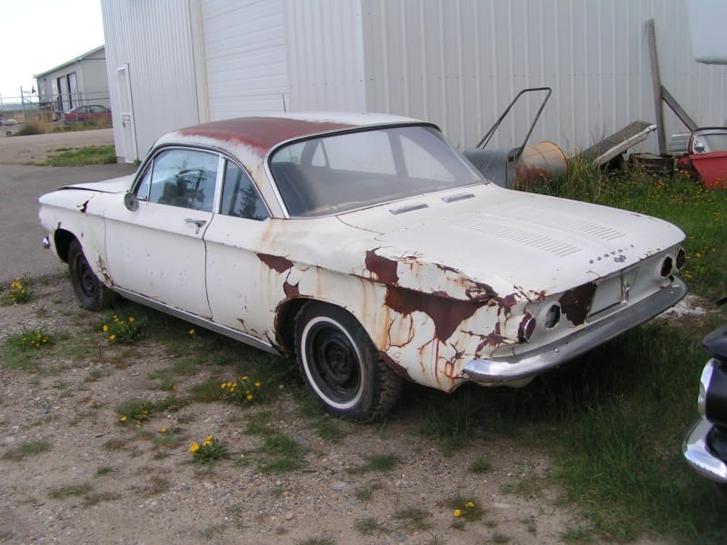On The Flocking Instinct Of Corvairs 5 Chevrolet Corvair Monza 2