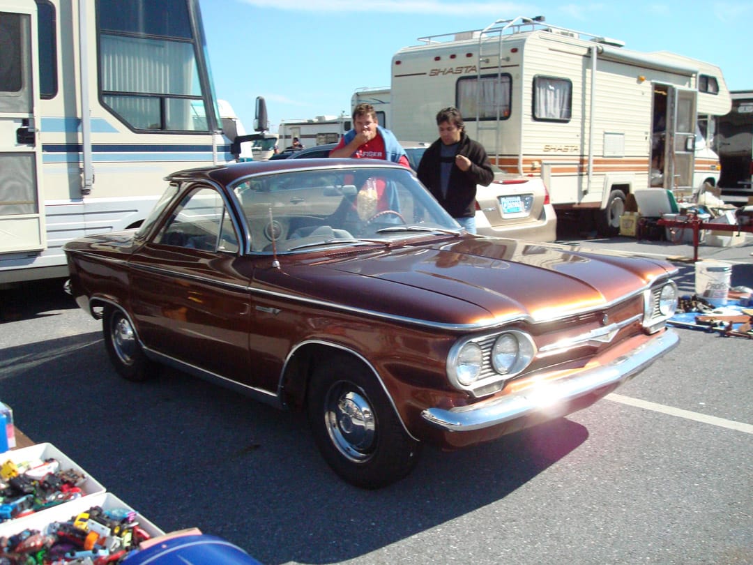 We’re closing in on the end of Corvair Week, and I’ve stumbled into the mother lode of Custom Corvairs. I’ll show a couple here, including this flying wing shorty coupe, [&hellip;]
