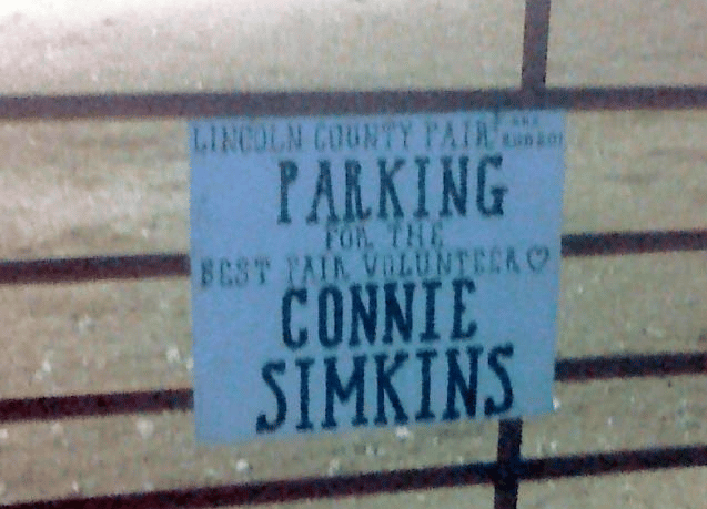 reserved RW sign
