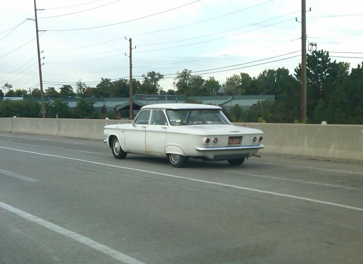 I wish I had seen this car during our CC Corvair week from awhile back, but better late than never.  I spied this Corvair sedan out on the road last [&hellip;]