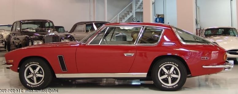 (first posted 9/5/2011)   The Jensen Interceptor is a handsome brute, undoubtedly. But its design is hardly original, as this little match up with two older cars shows all to well.