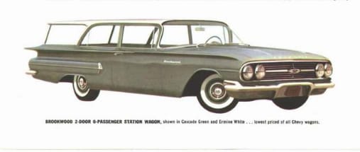 Chevrolet 1960 2 door wagon Chevrolet 1960 2 door wagon