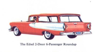 Edsel 1958 Roundup wagon Edsel 1958 Roundup wagon