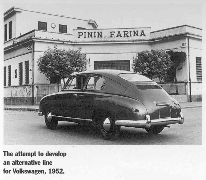 Pininfarina VW EA41 1952 Pinin VW 1952 800