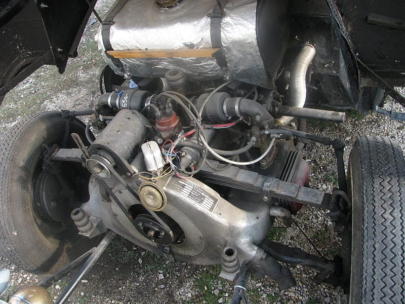 Tatra T57B engine