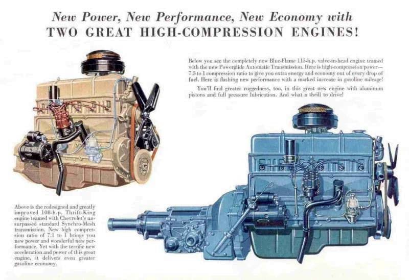 1953 Chevrolet-engines 1953 Chevrolet engines