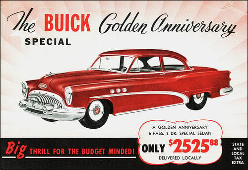 Buick 1953 SpecialSilverAnniversary Buick 1953 SpecialSilverAnniversary