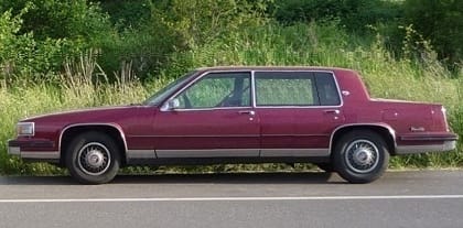 What if: Stretched 1988 Cadillac Coupe de Ville 4 88 Sedan de Ville