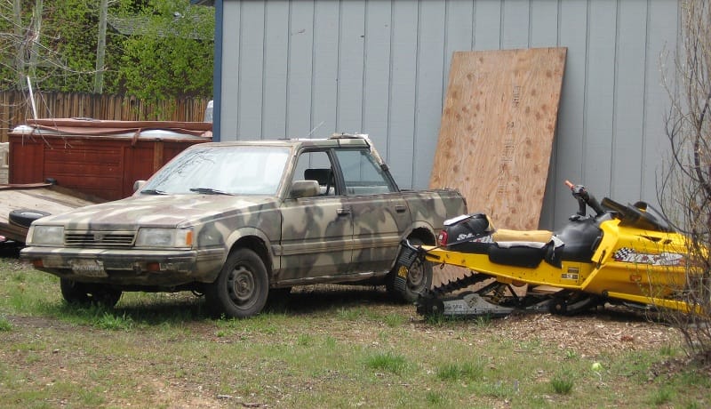 Curbside Classic: 1984-94 Subaru - Loyale with Cheese 5 Sled Suby