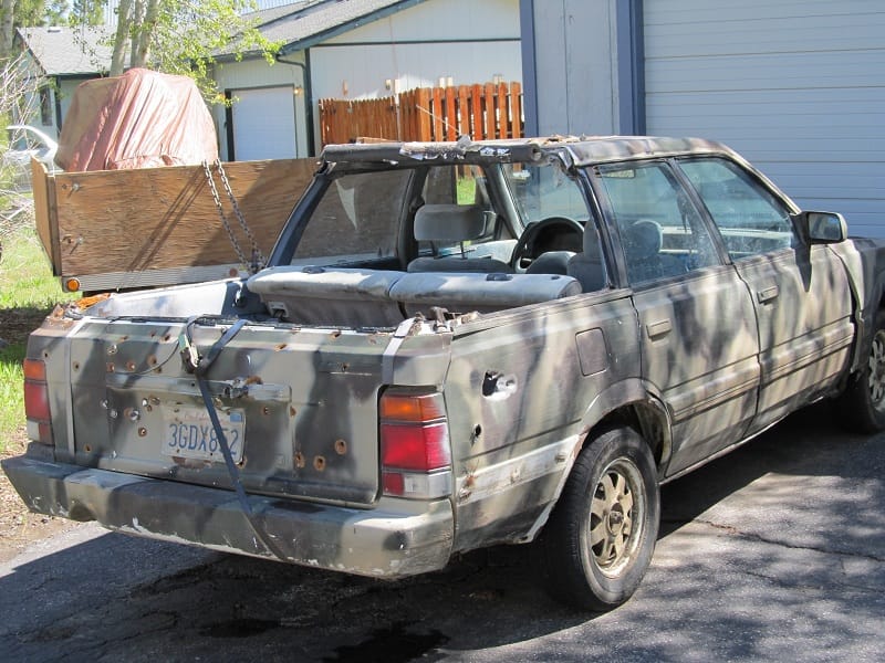 Curbside Classic: 1984-94 Subaru - Loyale with Cheese 7 Small DIY Redneck