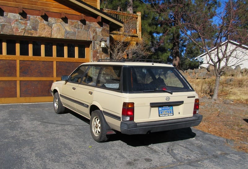 Curbside Classic: 1984-94 Subaru - Loyale with Cheese 1 Tan GL Glenshire Dr 2 Small