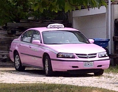 CC Outtake: Chevrolet Impala Taxi – The Eyes Don’t Lie Your eyes are not wrong. It is pink. Would you pay to ride in it?