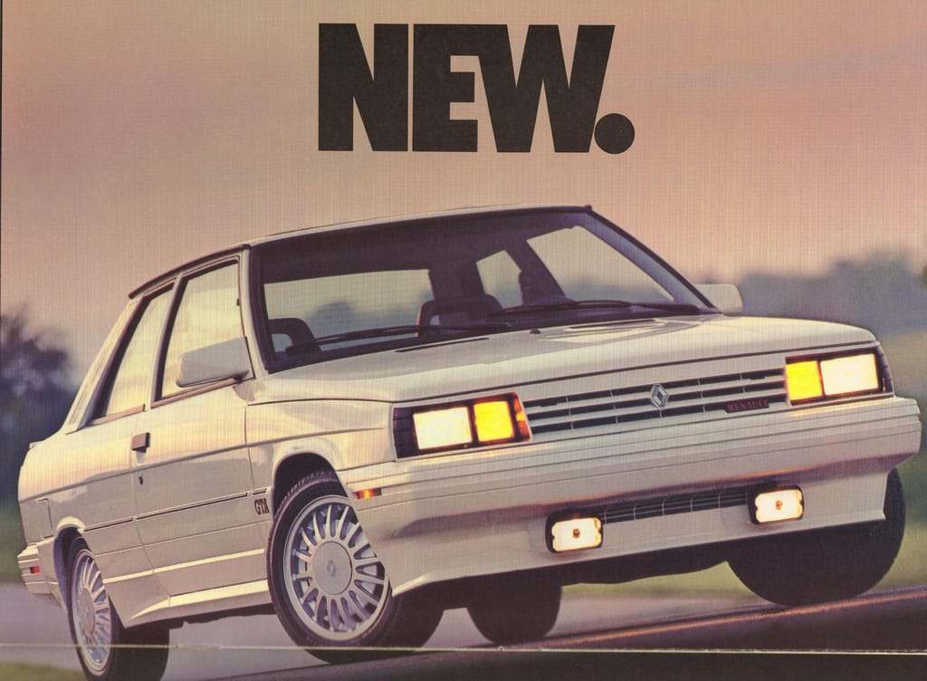 Curbside Classic: 1987 Renault GTA - An Alliance Of A Different Stripe 9 GTA ad 1