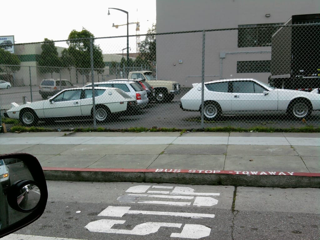 Cohort poster scoo68 caught an unlikely scene: two white Lotus Elites, sitting back-to-back, and both with their headlights up (I suspect that alone is not a good sign). The Elite [&hellip;]