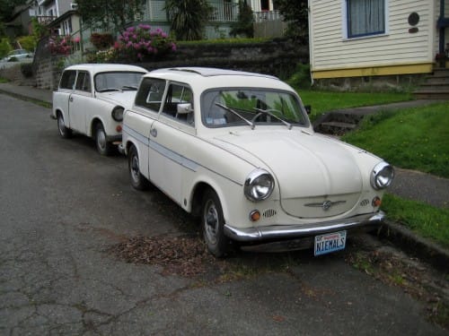 With the 1960 Plymouth love being shown on CC this week, I thought it appropriate to show what land yacht-deprived East Germans were driving in the early ’60s. Finding any [&hellip;]
